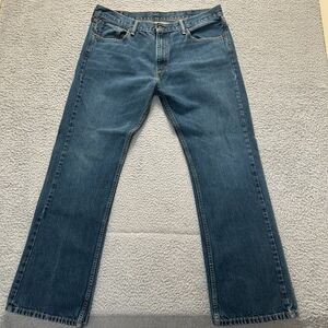 Levis 527 Bootcut Jeans Mens 38x32* Blue Wash Denim Workear Cowboy Rancher Rodeo